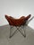 Cognac Leather Butterfly Lounge Chair For Sale - Image 5 of 6
