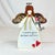 1990s Vintage Boho Chic Arts & Crafts Valentine Angels - Set of 5. For Sale - Image 11 of 11