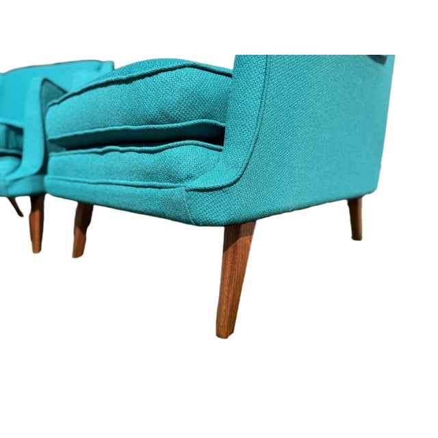 Mid-Century Modern Armchairs - Pair - Restored For Sale - Image 17 of 18