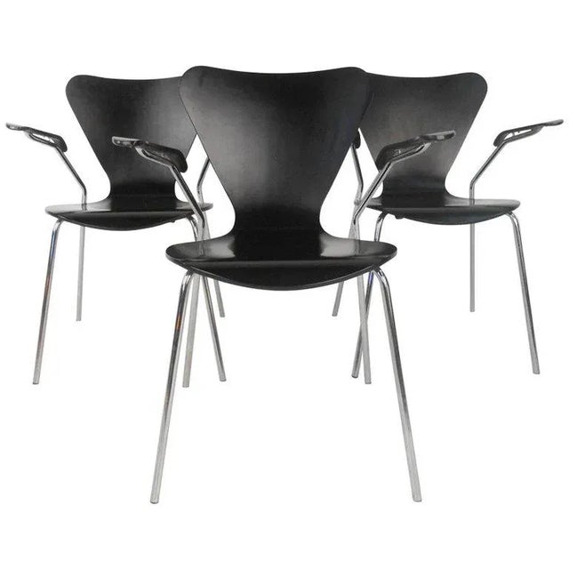 Vintage Italian Modern Chair - Set of 3 For Sale - Image 10 of 10