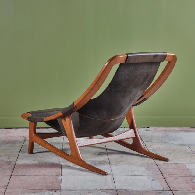 Arne Tidemand-Ruud "Holmenkollen" Lounge Chair for Norcraft For Sale - Image 9 of 12