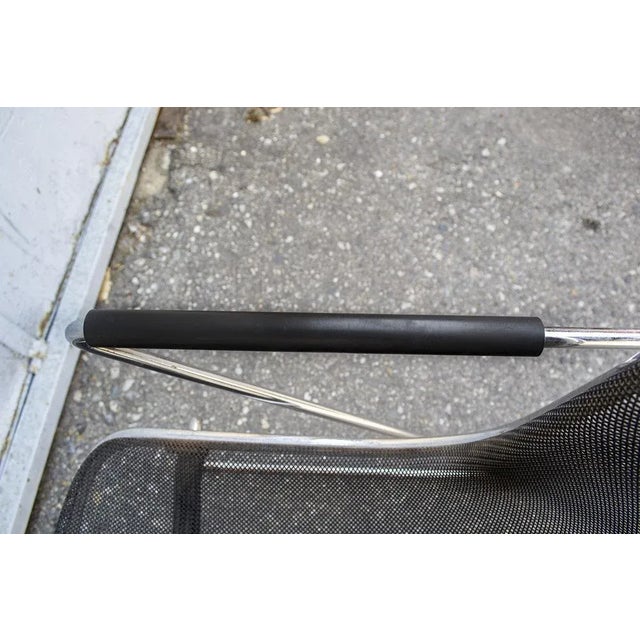 Black Penelope Chairs by Charles Pollock for Castelli, 1982, Set of 4 For Sale - Image 8 of 10