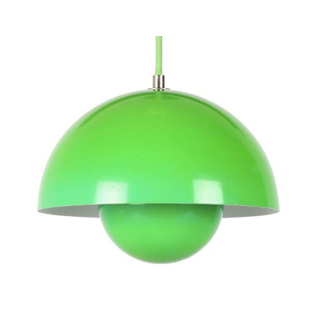 Flowerpot VP1 Pendant Light by Verner Panton for &Tradition For Sale - Image 3 of 6