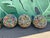 Vintage Rustic Colorful Large Wood Alphabet Ball For Sale In Los Angeles - Image 6 of 6