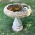 Vintage Concrete Birdbath For Sale - Image 4 of 10