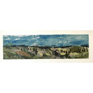 Braque Lithograph Paysage 1959 Varengeville For Sale