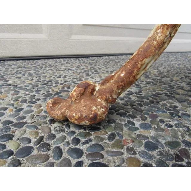 19th C. French Crusty Iron Table For Sale In San Francisco - Image 6 of 13