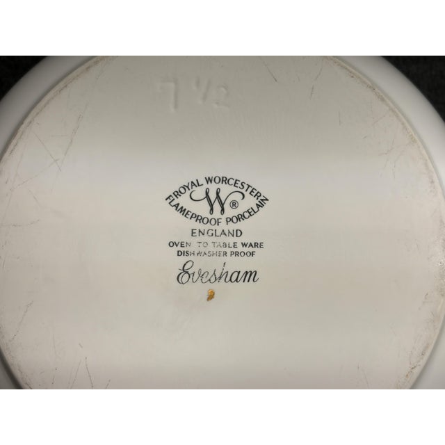 Royal Worcester Evesham Covered Casserole Dish For Sale - Image 11 of 11