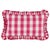Contemporary Schumacher Camden Cotton Check 22" Lumbar Pillow in Magenta For Sale - Image 3 of 3