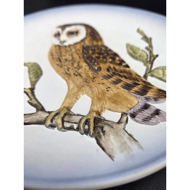 Late 20th Century Owl Plate by Goebel For Sale - Image 11 of 18