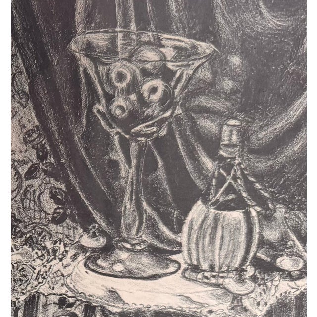 Realism 1940s "Victoria" Lithograph by Zsissly(b.1897-1983) For Sale - Image 3 of 10