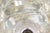 1970s 1970s Flush Chrome Murano Glass Light Fixture by Gaetano Sciolari for Lightolier For Sale - Image 5 of 6