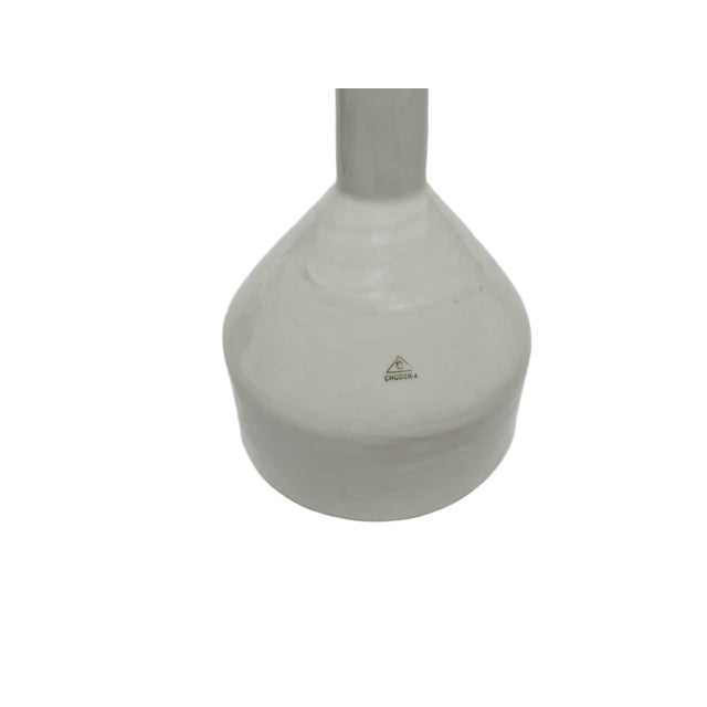 Ivory Postmodern Funnel from Chodzież, Poland, 1970s For Sale - Image 8 of 15
