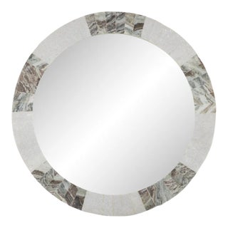 Currey & Company Elena Round Mirror For Sale