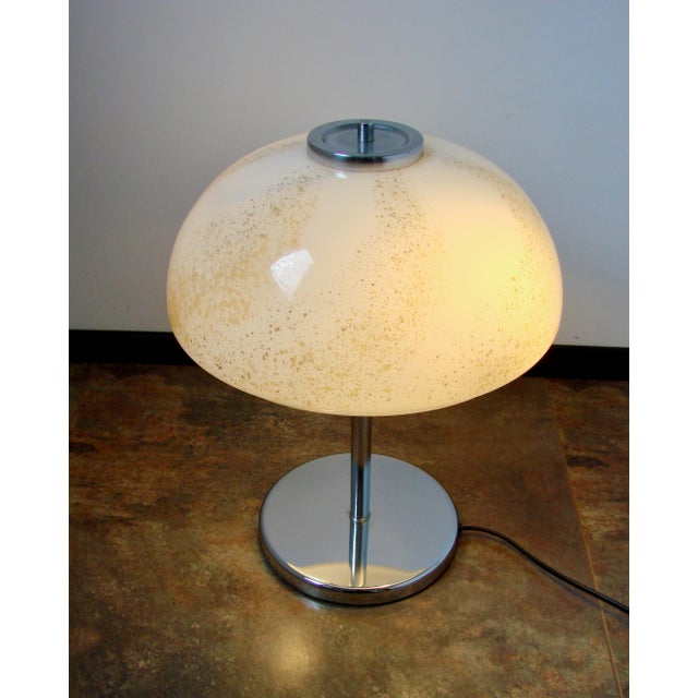 Modernist Glass Table Lamp, 1970s For Sale - Image 6 of 10