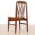 1970s Set of Six Danish Design Teak Dining Chairs Attributed to Benny Linden For Sale - Image 10 of 12