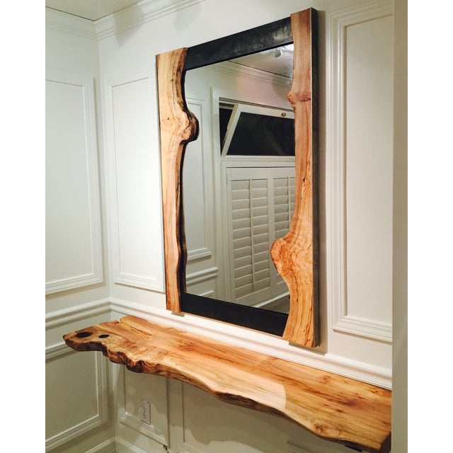 Live Edge Frame Mirror Chairish