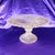Large Footed Clear Glass Bowl With Gold Glitter For Sale In San Francisco - Image 6 of 8