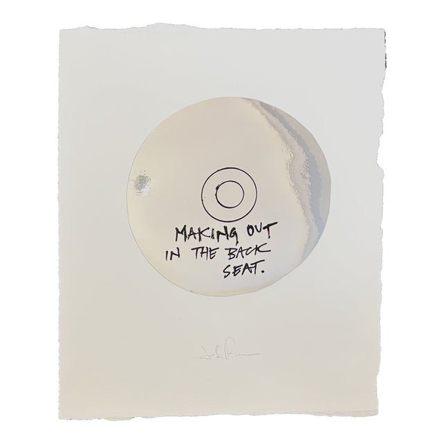 "Making Out in the Back Seat Cd" Original Artwork by Jake Poser For Sale