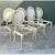 Vintage Cast Aluminum Shell Back Grotto Chairs - Set of 6 For Sale - Image 12 of 12