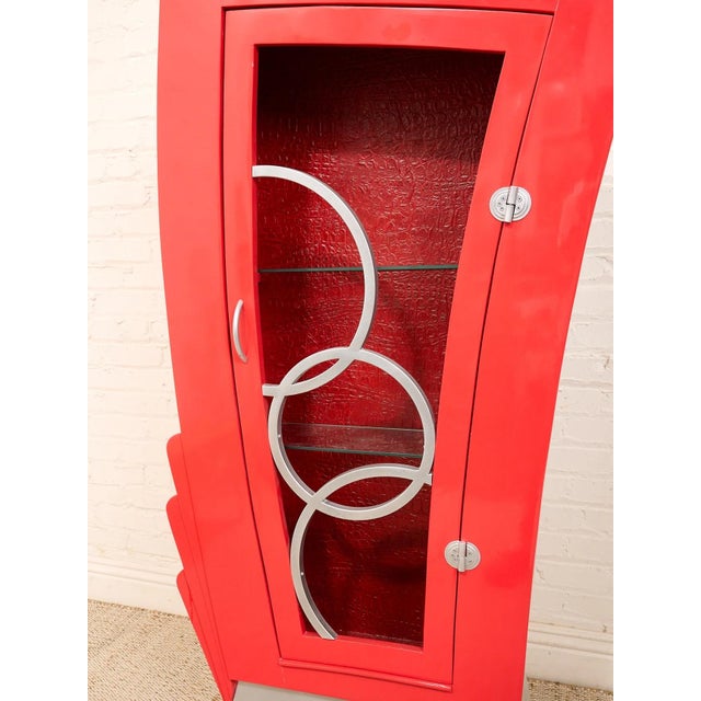 Deco Cabinet One of a Kind Shelf For Sale In Los Angeles - Image 6 of 12