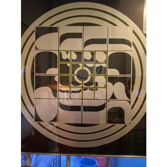 Beck & Jung 1974 Scandinavian Modern 3-Color Screenprint, Signed For Sale - Image 4 of 6