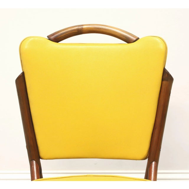 Wood Bam-Tan 1960's Rattan Dining Side Chairs - Pair B For Sale - Image 7 of 11