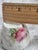 Late 19th Century Hand Painted Peonies on Porcelain Leuchtenburg,Germany Demitasse Tea Cups - 4 pcs For Sale - Image 9 of 12
