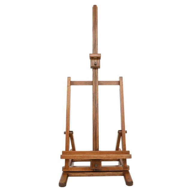 Antique Oak Folding Table Top Easel Chairish