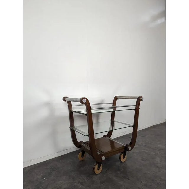 Art Deco Style Serving Trolley For Sale - Image 3 of 14