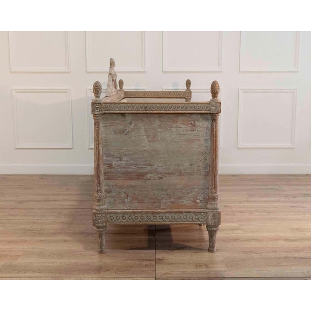 18th-Century Swedish Gustavian Sofa with Original Scraped Paint, Circa 1780 For Sale - Image 15 of 16