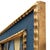 Contemporary Abstract Oil Painting in Vintage Blue Painted Frame For Sale In New York - Image 6 of 6