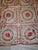 Vintage Indian Silk Mirror Work Embroidered Coverlet / Wall Hanging For Sale - Image 4 of 6