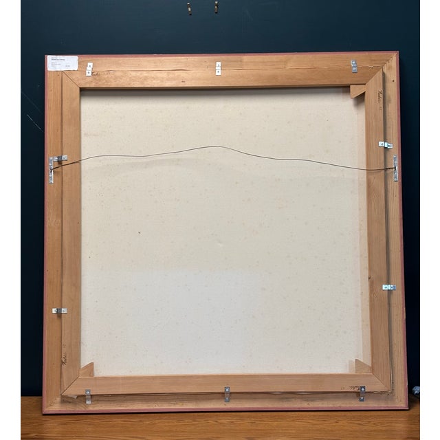 Wayne Trapp 'Meandering at Midnight" Oil on Canvas Original Painting, Framed For Sale - Image 9 of 10