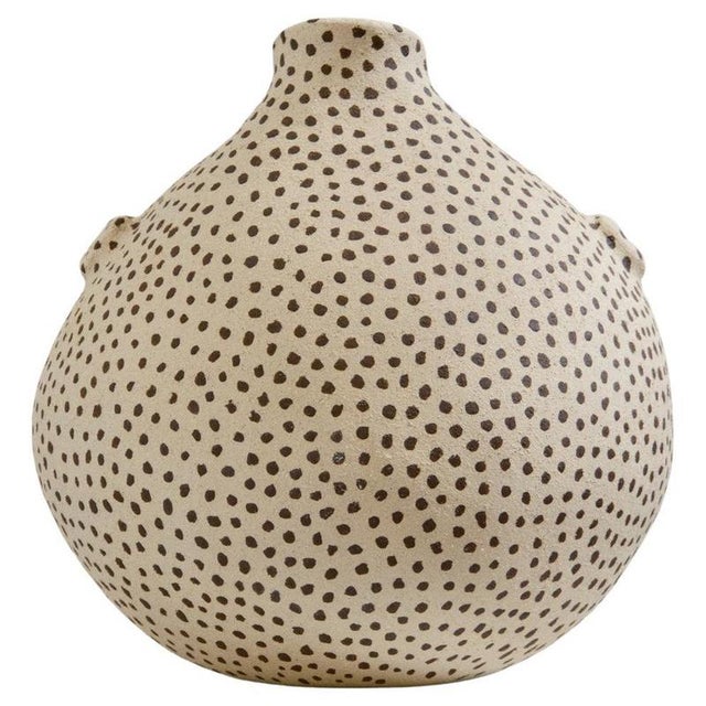 The Tetraodon Beige Sandstone Vase by Lou Thomas For Sale - Image 6 of 6