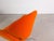 Swan Chair with Orange Upholstery by Arne Jacobsen for Fritz Hansen For Sale - Image 9 of 13