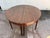 Wood Pair of Antique Federal Style Mahogany Demilune Consoler Tables For Sale - Image 7 of 17