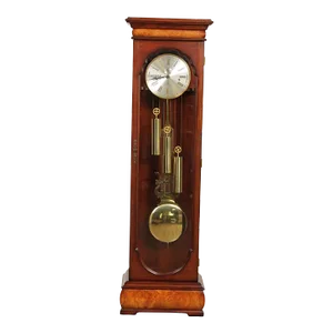 Late 20th Century WK Sessions Mahogany & Burlwood Grandfather Clock