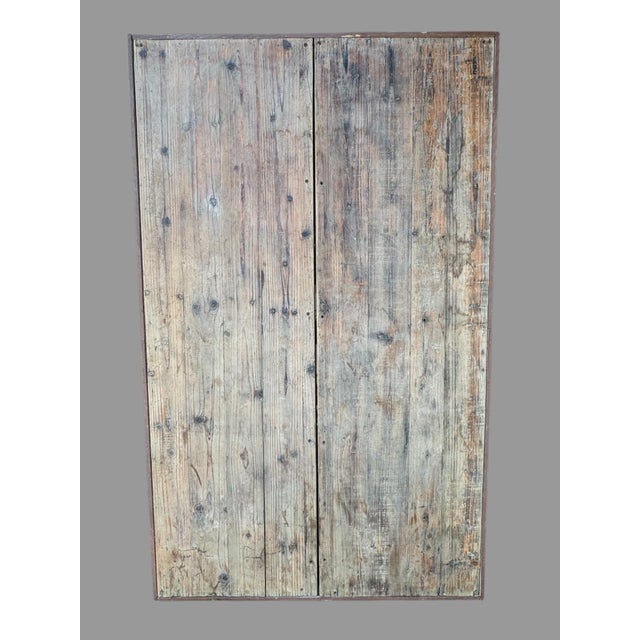 Primitive Medical Industrial Repurposed Country Scrub Top Table For Sale - Image 11 of 12