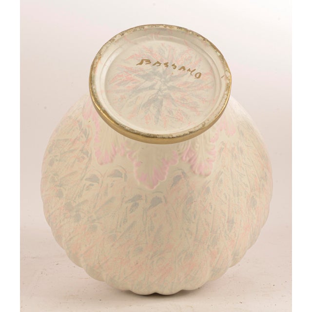 Ceramic vase with lid produced by the firm Bassano 1980. This piece has an attribution mark, I am sure that it is...