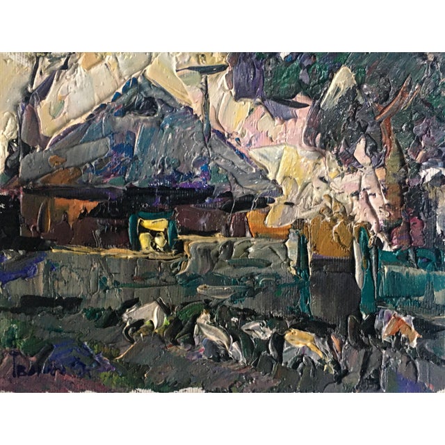 Oil Painting After the Rain Kalenyuk Alex For Sale