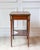 French Mid 20th Century Louis XVI Style Writing Table in Walnut with Leather Top and Bronze Details For Sale - Image 3 of 13