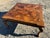 Mid-Century Modern Vintage Mid Century Modern French Provincial Parquetry Burl Wood Coffee Table For Sale - Image 3 of 18