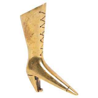 Bottle Opener Shoe by Carl Auböck, Austria, 1960s For Sale