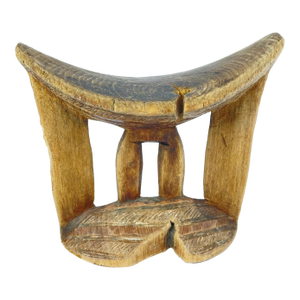 Early 20th Century Wood Headrest Ethiopia MATTER COLLECTION