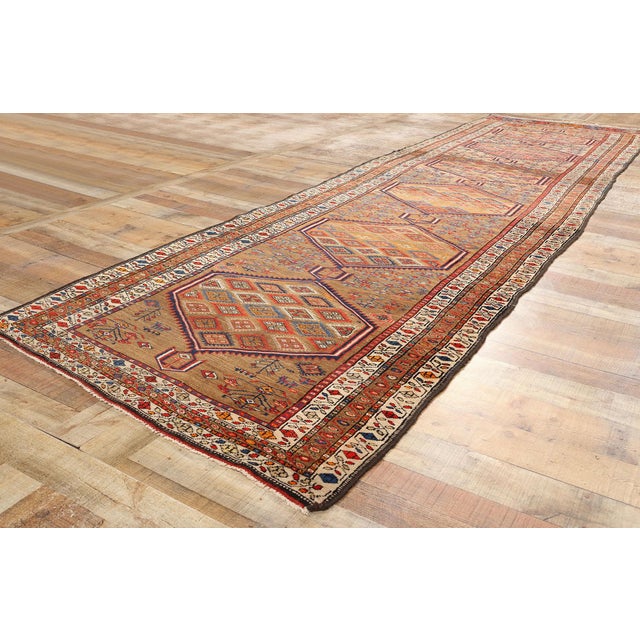 Textile Antique Persian Sarab Rug Runner - 04'01 X 15'01 For Sale - Image 7 of 9