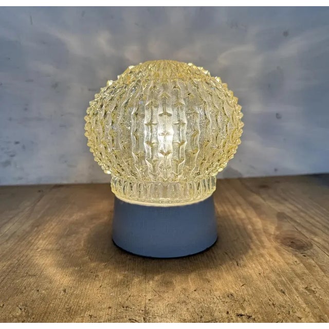 Vintage White Porcelain Ceiling Light, 1970s For Sale - Image 11 of 12