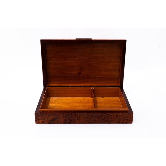 Maple Wood Cigarettes Box, Vienna, Austria, 1950s For Sale - Image 11 of 14