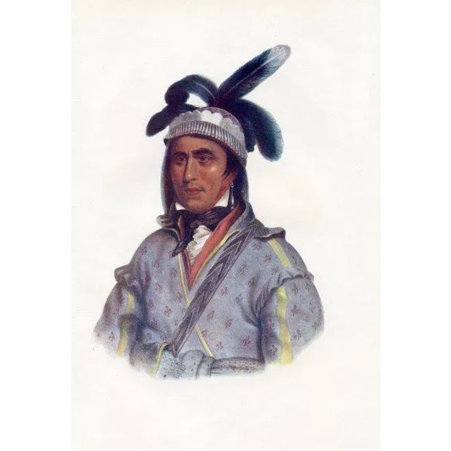 This American Indian print is from McKenney and Hall's "History of the Indian Tribes of North America." The series...