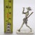 Vintage Italian Handmade Genuine Silver Harlequin Carnival Character Commedia Dell'Arte Figurine For Sale - Image 10 of 10